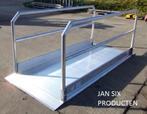 voetgangersbrug alu. opvouwbare en verwijderbare zijkanten, Ophalen, Nieuw