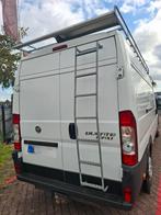 FIat ducato maxi 180 multi jet, Automaat, Euro 5, Leder en Stof, Wit
