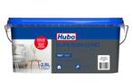 Hubo muur- en plafondverf superdekkend mat 2,5l diep grijs, Moins de 5 litres, Peinture, Enlèvement, Gris