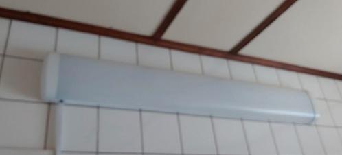 2 Plafonniers métal et Plexiglas, Huis en Inrichting, Lampen | Plafondlampen, Zo goed als nieuw, Metaal, Ophalen of Verzenden