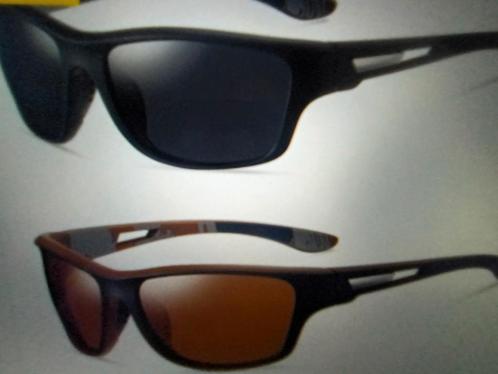 Nieuw: 2 paar zonnebrillen, 1 zwart, 1 bruin, Handtassen en Accessoires, Zonnebrillen en Brillen | Heren, Nieuw, Bril, Zwart, Ophalen of Verzenden