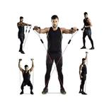 Weerstandsbanden set met accessoires starterset beginners, Sport en Fitness, Fitnessmaterialen, Ophalen of Verzenden, Nieuw, Benen