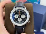 Superbe navitimer chronographe, Handtassen en Accessoires, Horloges | Heren, Leer, Staal, Polshorloge, Ophalen of Verzenden