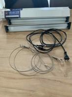 LED Groeilampen16w - 60 cm - 2 st.+ ophanging, Tuin en Terras, Kweekspullen, Ophalen, Zo goed als nieuw, Kweeklamp