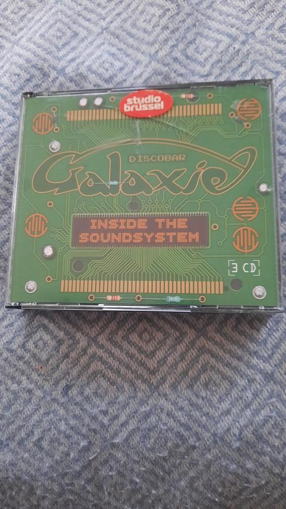 3cd DISCOBAR GALAXIE Inside the soundsystem, Cd's en Dvd's, Cd's | Verzamelalbums, Zo goed als nieuw, Pop, Ophalen of Verzenden