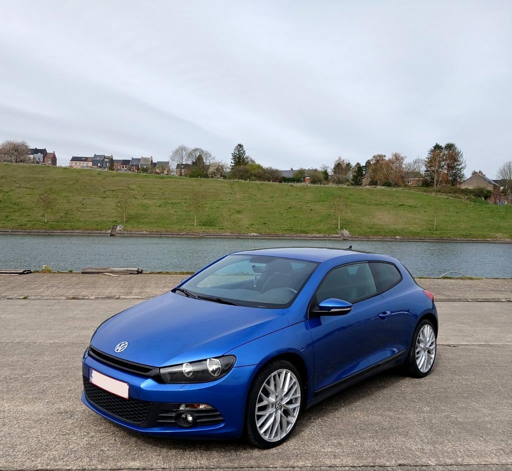 VW SCIROCCO 1.4 TSI *** ALS NIEUW ***, Auto's, Volkswagen, Leder en Stof, Handgeschakeld, Particulier, Scirocco