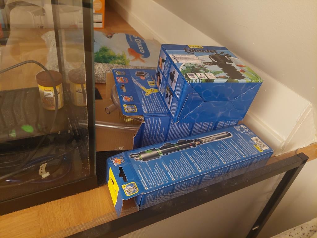 Visbak met toebehoren, Dieren en Toebehoren, Vissen | Aquaria en Toebehoren, Ophalen, Gebruikt