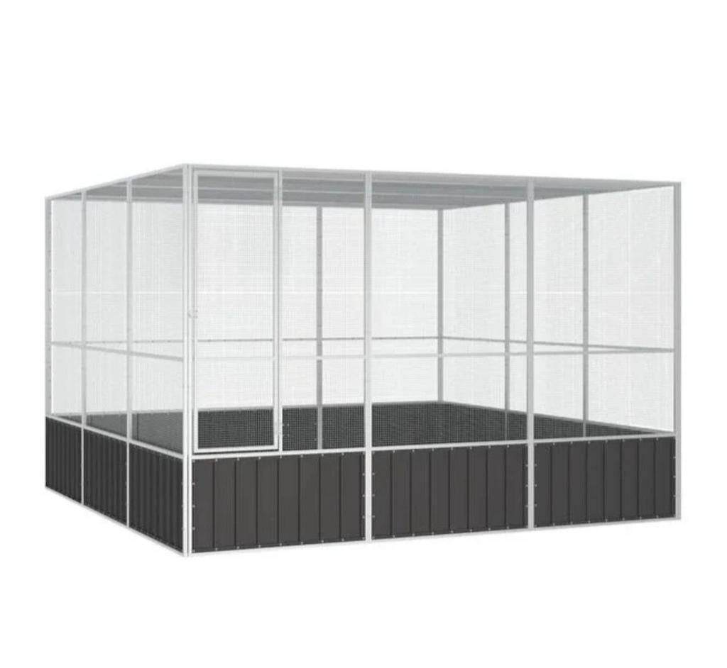 Voliere - kippenren - dierenren NIEUW!!! 302x324cm., Ophalen