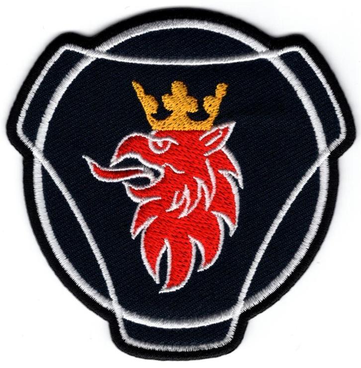 Scania stoffen opstrijk patch embleem #2, Verzamelen, Automerken, Motoren en Formule 1, Nieuw, Verzenden