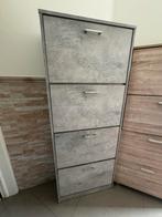 meuble à chaussures gris, Enlèvement, Comme neuf