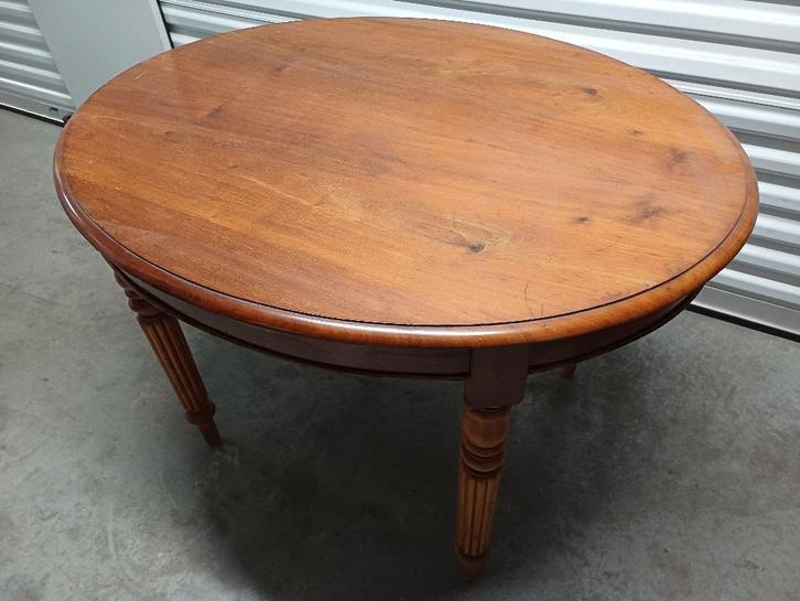 Table ovale en bois, Maison & Meubles, Tables | Tables à manger, Utilisé, 50 à 100 cm, 100 à 150 cm, Quatre personnes, Ovale, Autres essences de bois