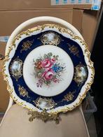 Assiette porcelaine déco vintage, Enlèvement ou Envoi