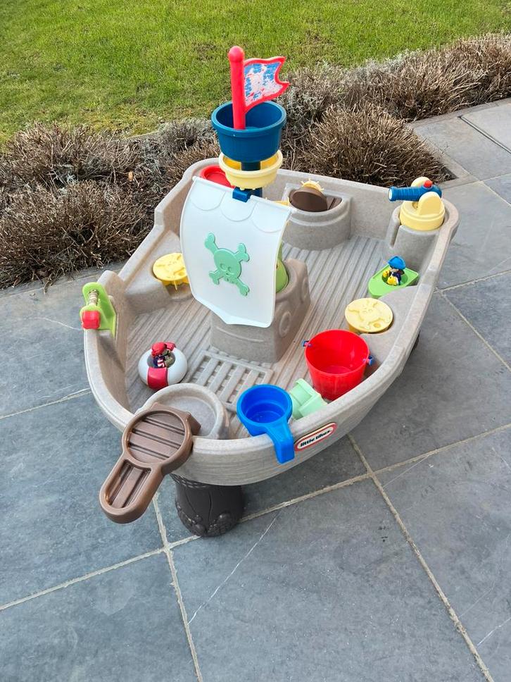 Little tikes piratenboot - watertafel, Kinderen en Baby's, Speelgoed | Buiten | Los speelgoed, Gebruikt, Ophalen