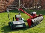 verhuur verticuteerder, prikrol, doorzaaier, Tuin en Terras, Ophalen, Zo goed als nieuw, Benzine