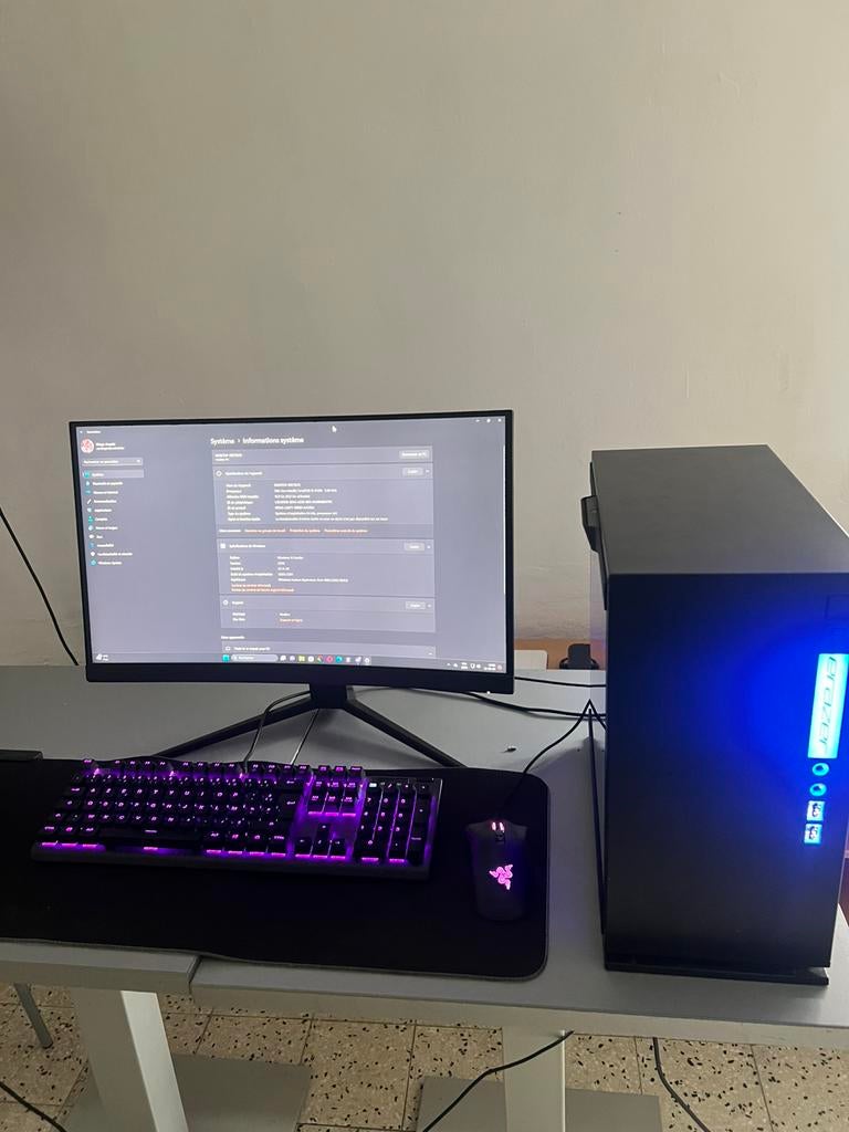 Pc gameur, Informatique & Logiciels, Ordinateurs de bureau, Enlèvement, Comme neuf, Gaming, SSD