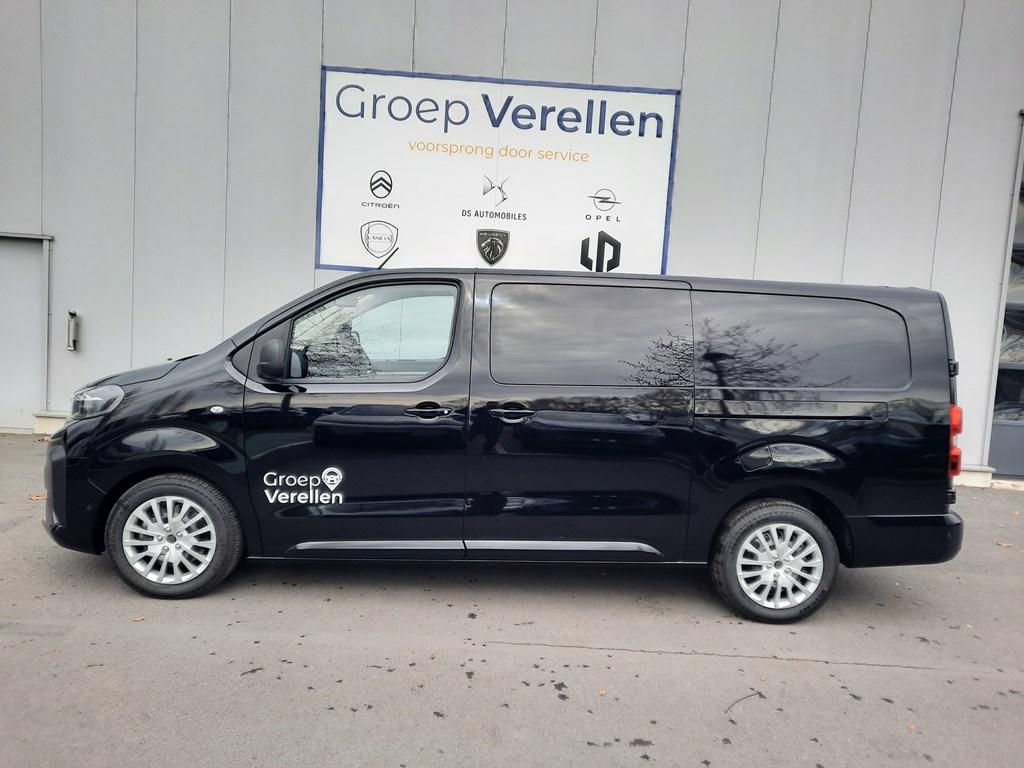 Peugeot Expert EXPERT Dubble Cabine XL Diesel 180pk Automaa, Auto's, Peugeot, Automaat, Euro 6, Zwart, Bedrijf
