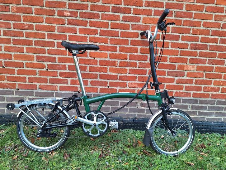 Brompton H6R, Fietsen en Brommers, Fietsen | Vouwfietsen, Zo goed als nieuw, Brompton, Totaal opvouwbaar, Versnellingen, Ophalen