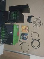 Vente Console Xbox Série X, accessoires & boîte  + 2 jeux, Consoles de jeu & Jeux vidéo, Enlèvement, Utilisé, Xbox Series X