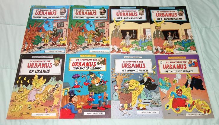 Verzameling strips Urbanus., Livres, BD, Utilisé, Plusieurs BD, Enlèvement ou Envoi