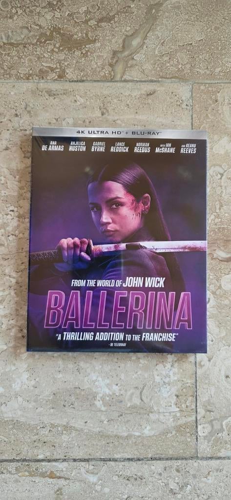 Ballerina 4k + blu ray (nieuw), Cd's en Dvd's, Ophalen of Verzenden