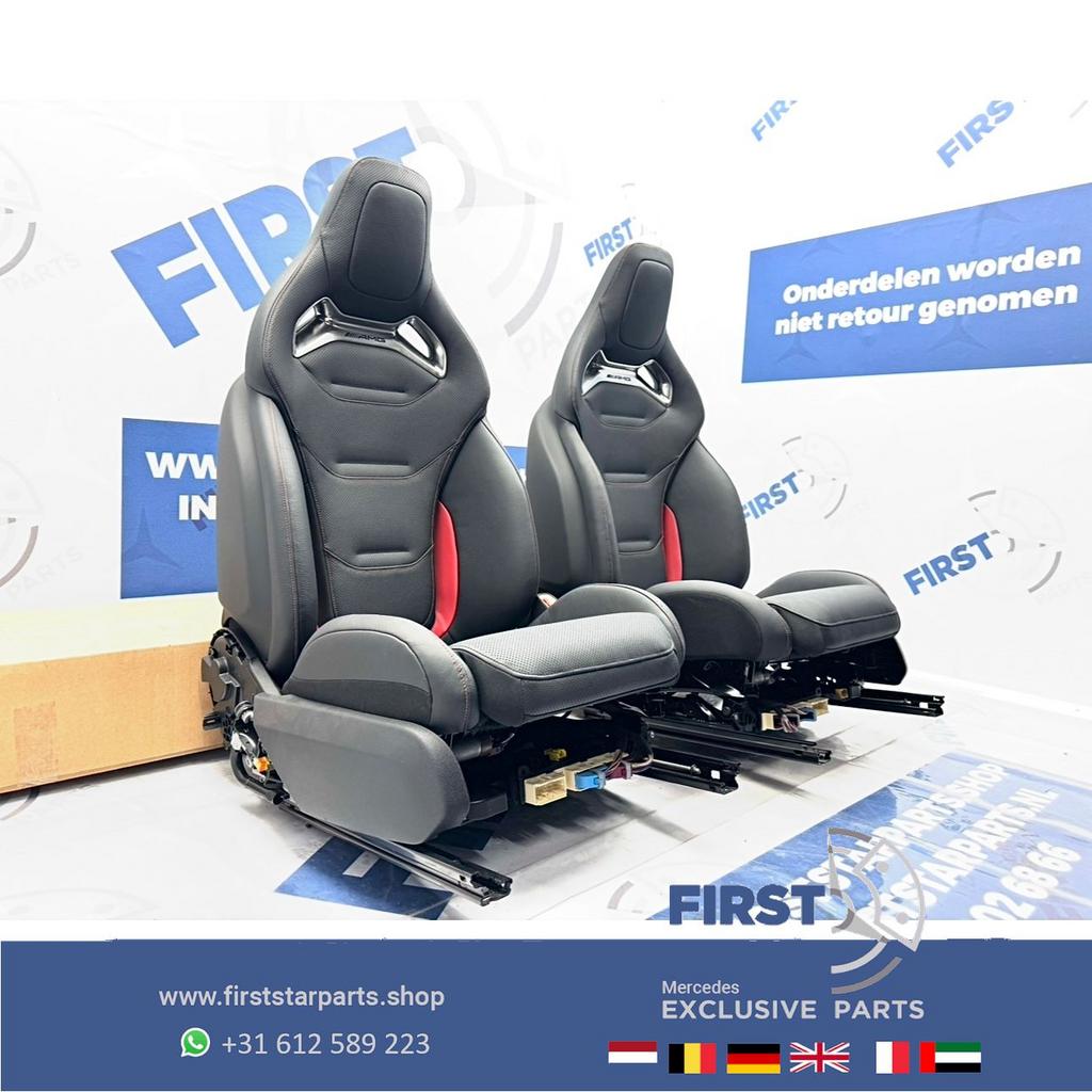 W206 C63 AMG KUIP STOELEN SET C63s E PERFORMANCE S206 interi, Utilisé, -, -, Enlèvement ou Envoi