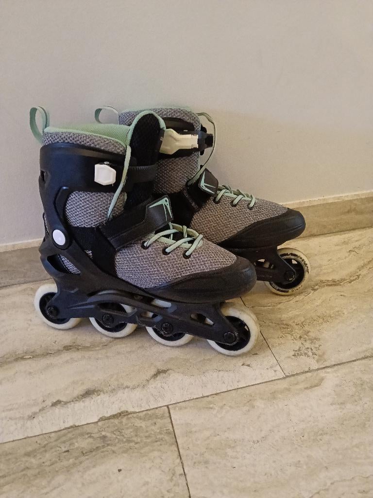 Skeelers, Sport en Fitness, Skeelers, Ophalen, Gebruikt, Inline skates 4 wielen, Powerslide