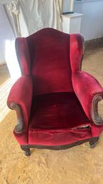 Oude stijlvolle zetel - te renoveren, Ophalen, Gebruikt