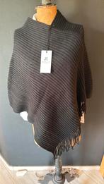 Nieuwe TU Jewelly wollen zwarte poncho, Kleding | Dames, Truien en Vesten, Ophalen of Verzenden, Nieuw, Zwart