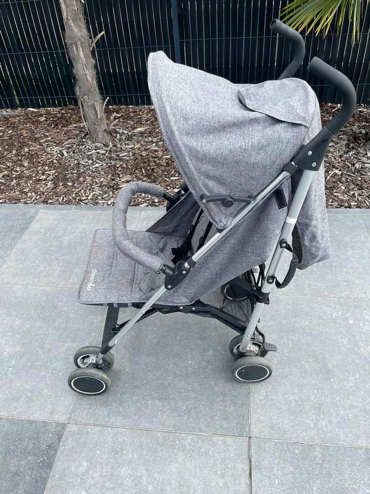 Dreambee Essentials Buggy Grey Mélange, Kinderen en Baby's, Buggy's, Gebruikt, Overige merken, Regenhoes, Ophalen
