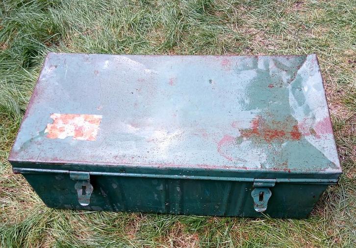 Authentieke Britse Legerkist (WWII), Verzamelen, Militaria | Algemeen, Landmacht, Kist of Geocache, Ophalen