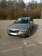 Skoda Superb SW 1.6 CR TDi Elegance DSG, Auto's, Skoda, Euro 5, Zwart, Overige kleuren, Leder