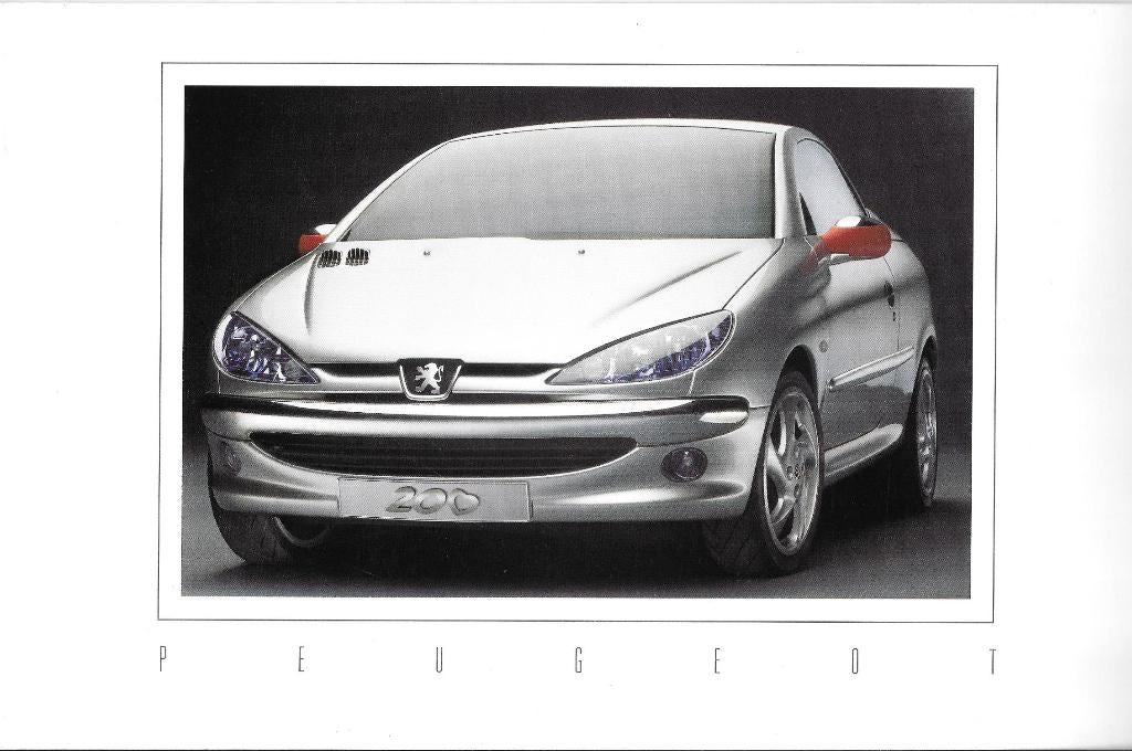 PEUGEOT 206 CC, Livres, Autos | Brochures & Magazines, Enlèvement ou Envoi, Comme neuf, Peugeot