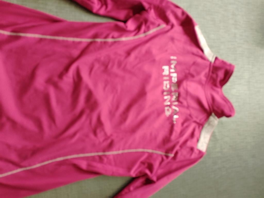 Rijshirt Imperial Riding fushia maat 140, Dieren en Toebehoren, Paardrijkleding, Ophalen, Gebruikt, Kinderen, Bovenkleding