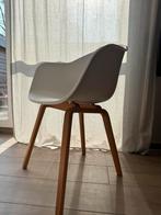 Witte kuip stoelen, Huis en Inrichting, Stoelen, Ophalen, Zo goed als nieuw