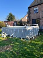 Piscine Intex 4,88m x 2,44m avec pompe à sable, Enlèvement, Utilisé, 80 à 120 cm, Rectangulaire