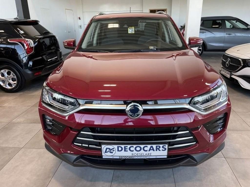 SsangYong Korando Weinig km / Trekhaak / Camera / Carplay-A, Rouge, Achat, Boîte manuelle, Noir
