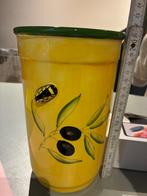 Récipient Provençale, Maison & Meubles, Accessoires pour la Maison | Vases, Neuf, Moins de 50 cm, Poterie ou Porcelaine, Jaune