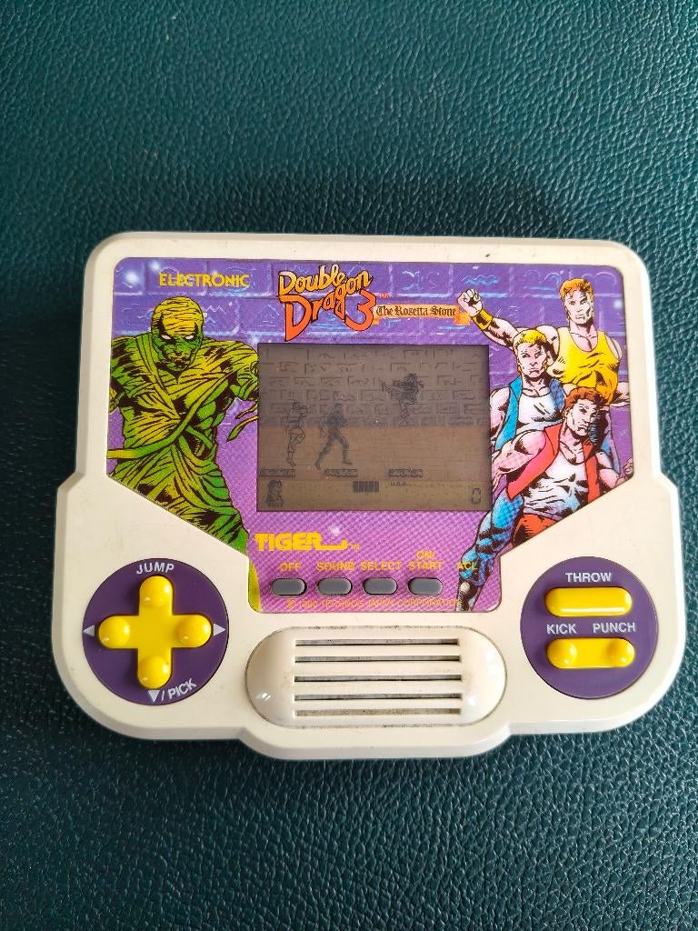 vintage handheld Tiger Double Dragon 3 de 1988, Informatique & Logiciels, Ordinateurs Vintage, Enlèvement ou Envoi, Tiger