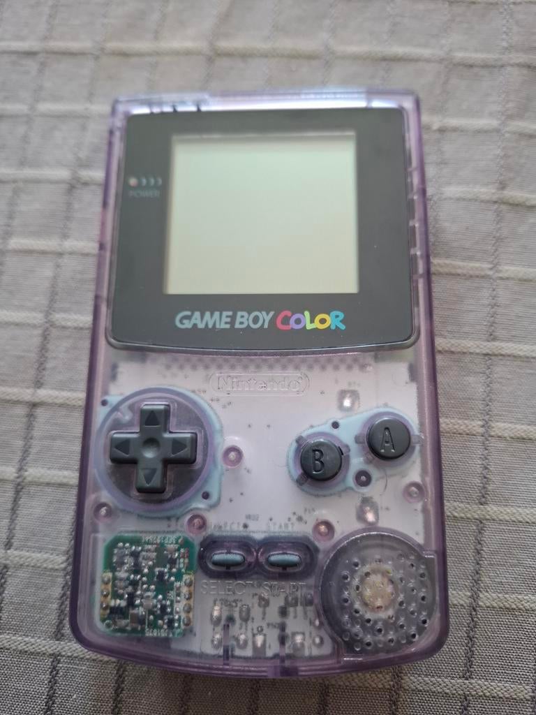 Gameboy color, Games en Spelcomputers, Spelcomputers | Nintendo Game Boy, Ophalen, Gebruikt, Game Boy Color, Met games