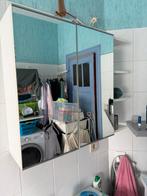 Armoire murale de  salle de bain avec étagère sur le côté, Armoire à miroir, Moins de 25 cm, Moins de 100 cm, Enlèvement