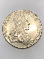 Munt zilver Duitsland thaler Friedrich August 1802 Sachsen, Ophalen of Verzenden, Duitsland, Losse munt, Zilver