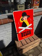 BELGA emaille reclamebord 1953, Verzamelen, Ophalen, Gebruikt, Reclamebord