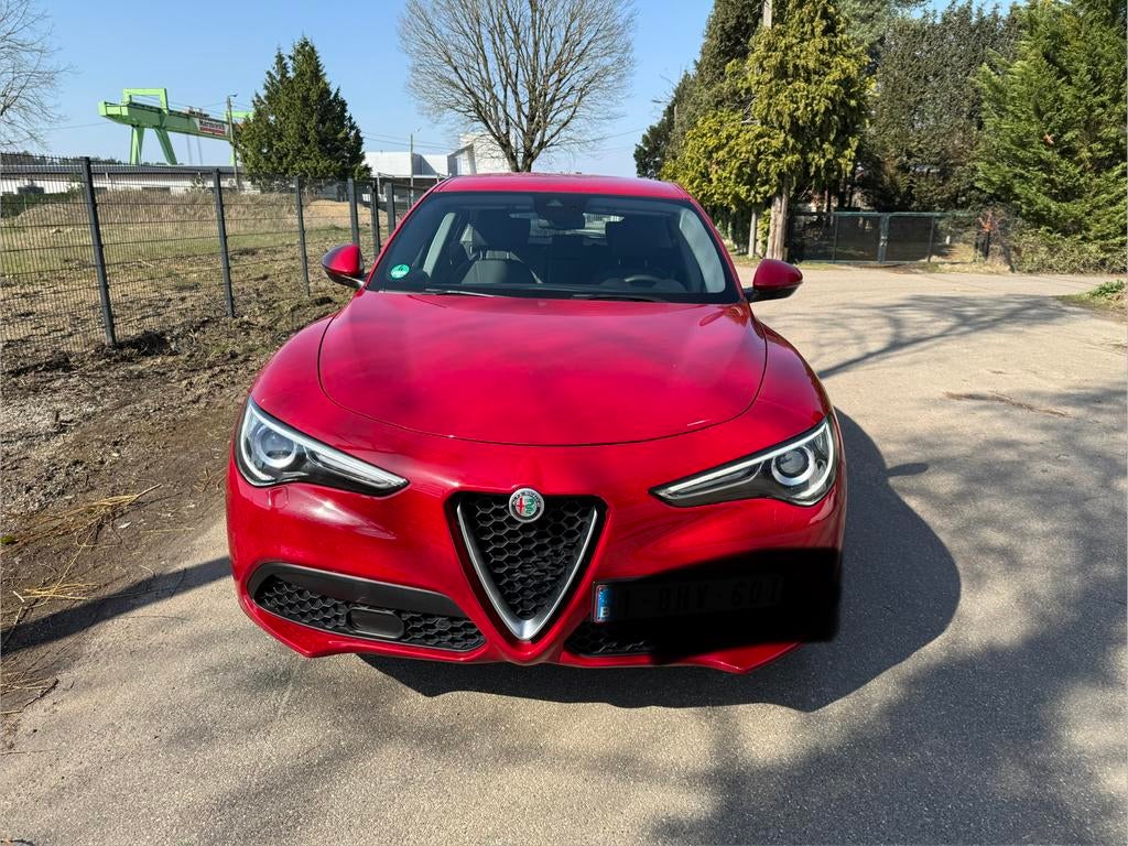 Alfo Romeo Stelvio 12/ 2019 met OHB, Achat, Euro 6, Noir, 5 portes