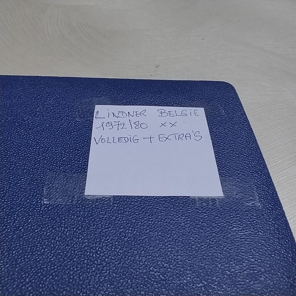 BELGIE postfris 1972/80 volledig in LINDNER ALBUM, Ophalen of Verzenden