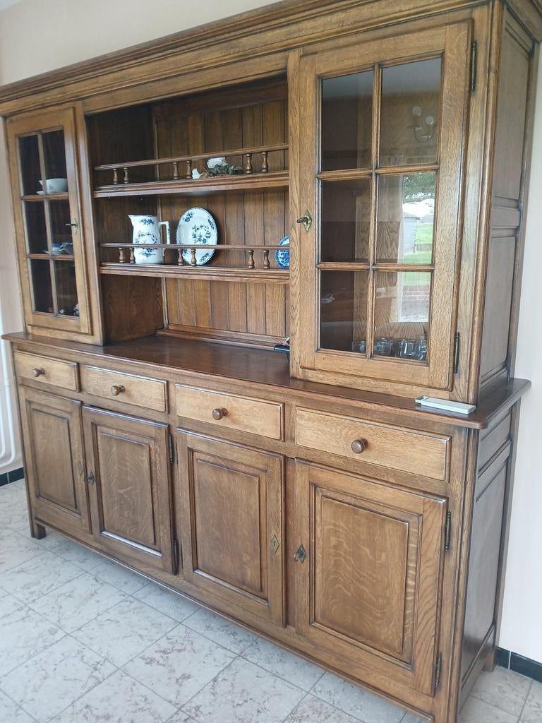Dressoir en chêne massif, Maison & Meubles, Armoires | Buffets, Chêne