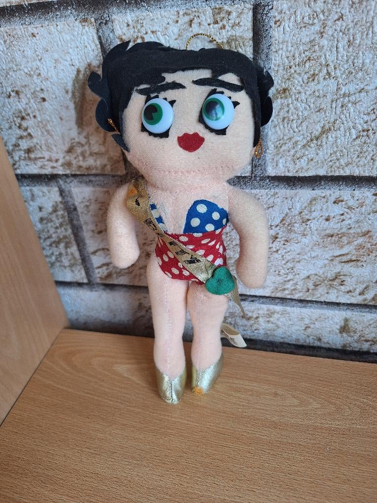 Betty Boop poppenspeelgoed Ace Novelty gesigneerd 1989, Ophalen of Verzenden, Zo goed als nieuw, Mens