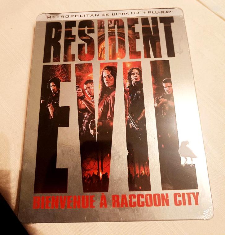 Resident Evil : Bienvenue à Raccoon City (4K + BR) nouveau !, CD & DVD, Blu-ray, Neuf, dans son emballage, Horreur, Enlèvement ou Envoi