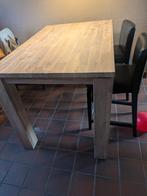 Hoge keukentafel incl. 4 gratis krukken, Quatre personnes, 50 à 100 cm, Comme neuf, 100 à 150 cm