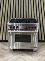 NIEUW Wolf Dual Fuel Fornuis + 91cm RODE KNOPPEN, Enlèvement ou Envoi, Neuf, Gril, Gaz