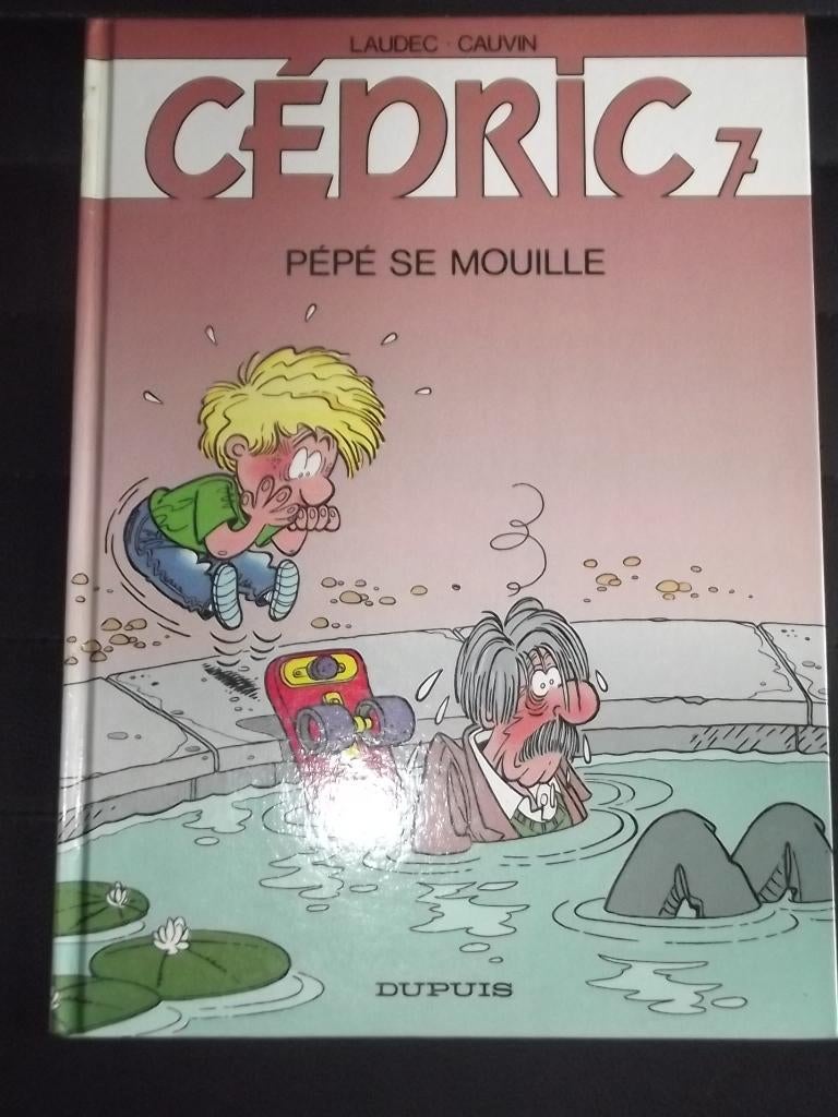 Cédric - 7. Pépé se mouille /EO 1994, Ophalen of Verzenden, Gelezen, Laudec & Cauvin